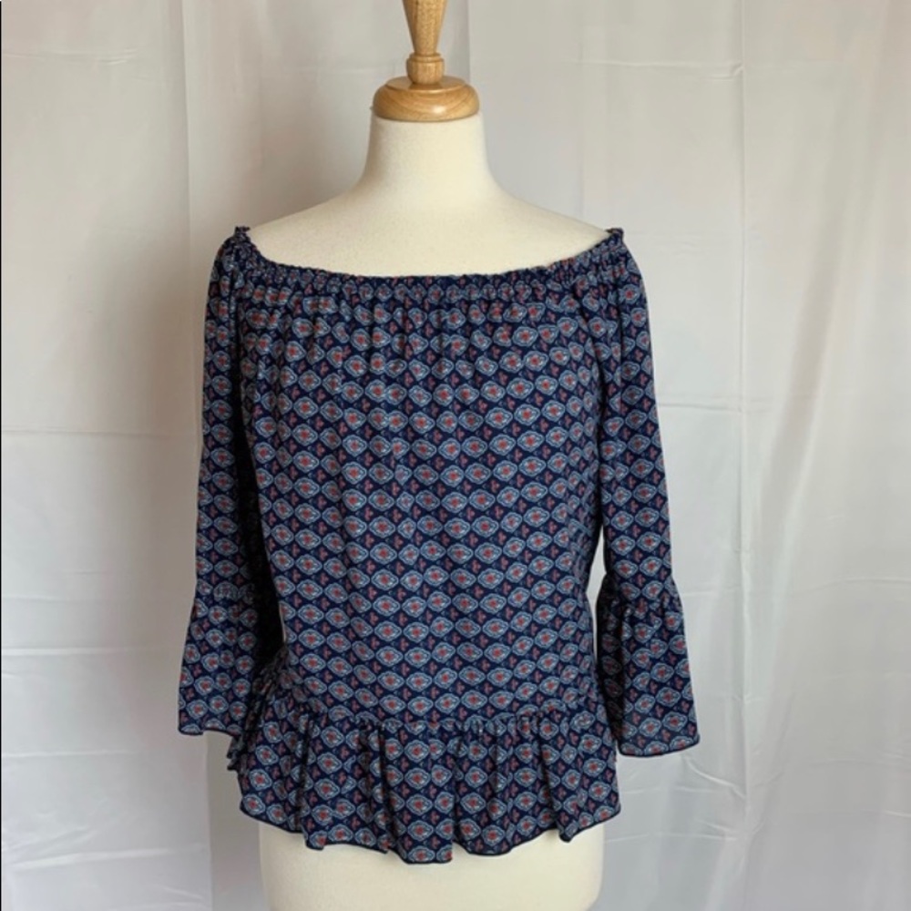 MMcMMcMMc off shoulder BOHO Top - Medium